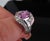 Late 20th Century 2.02ct Gia Ceylon No Heat Pink Sapphire 1.00ct Diamond Platinum Ring Size 5.25 For Sale - Image 16 of 18
