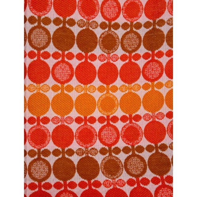 Textile Mid-Century Modern German Fabric Bale for Curtains, 1970s For Sale - Image 7 of 7