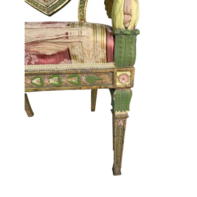 Pair of Italian 19th Century Side Chairs For Sale - Image 10 of 13