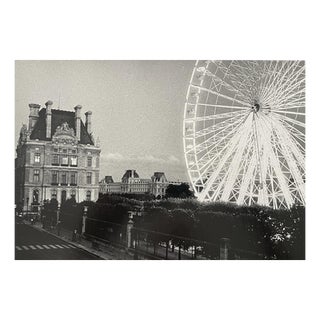 Michel Giniès, The Ferris Wheel at the Tuileries, Silver Print For Sale