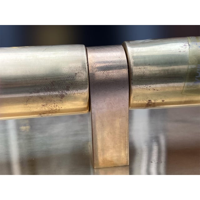 Visual Comfort S 2651hab-Am Cadence Large Tiered Sconce in Hand Rubbed Antique Brass by Carrier and Company For Sale - Image 9 of 13