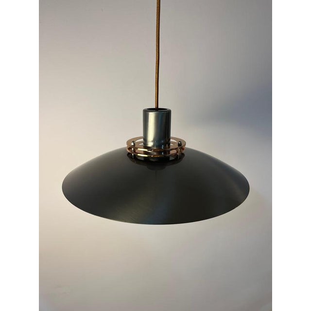 Copper Small Silver Copper Leto Pendant Lamp from Top Lamper For Sale - Image 8 of 11