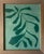2026 Contemporary Set of Nine Abstract Fern Paintings on Paper Framed in Walnut Frames by Artist r.k. Red For Sale In San Francisco - Image 6 of 11