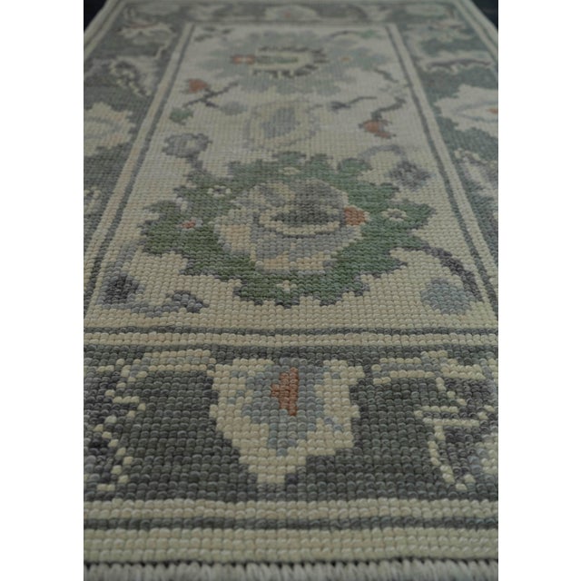 Turkish Oushak Rug 2' x 3'3" #19541 For Sale In Houston - Image 6 of 8