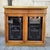 1980s Bistrot De Paris Bar Cabinet in Cherry Wood, Zinc and Gilt Brass from Roche Bobois, France, 1980s For Sale - Image 5 of 18