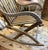 Antique Wood Chair - Rocking Chair Likely for an Old Ocean Liner For Sale - Image 4 of 6