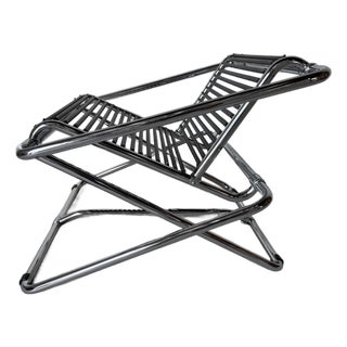 Ron Arad for "One Off " Chrome Rocking Chair, England For Sale