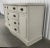 Shabby Chic Vintage Painted Duncan Phyfe Style Bow Front 58"w Buffet Sideboard Dresser For Sale - Image 3 of 11
