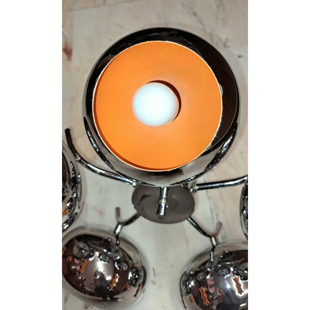 Space Age Ceiling Lamp, 1960 For Sale - Image 3 of 14