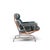 Brown Charles & Ray Eames for Herman Miller Model Es108 Mid Century Walnut and Leather Two-Seat Sofa For Sale - Image 8 of 10