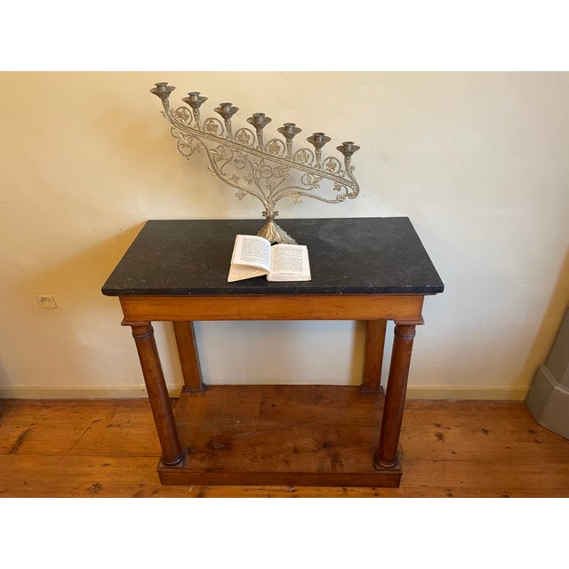 French Side Table in Cherry, 1820 For Sale - Image 18 of 18