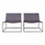 Contemporary Contemporary Spanish Leather Sling Lounge Chairs, Pair, by Jean-Marie Massaud for Viccarbe "Holy Day" For Sale - Image 3 of 13