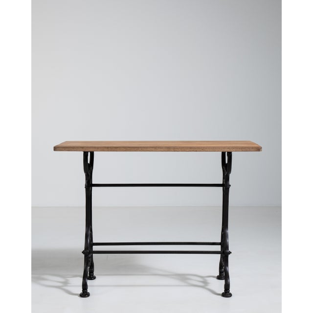 Cast Iron Bistro Table, Antique, France, 20th Century For Sale - Image 10 of 18