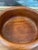 Vintage Hand-Turned Decorative Teak Wood Bowl by Winesome, Made in Thailand For Sale In Seattle - Image 6 of 7