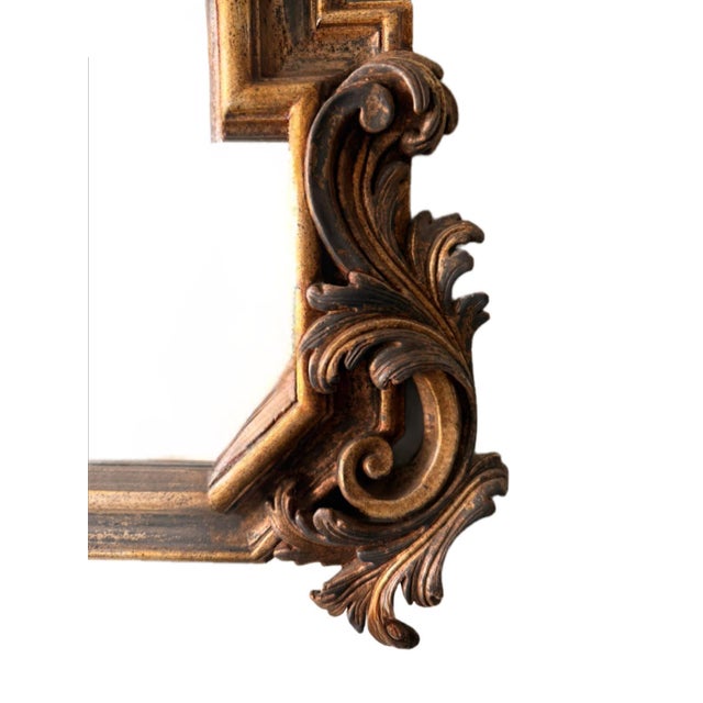 Rococo Louis XIV Italian Wall Mirror from Calamandrei & Chianini, 1890s For Sale - Image 3 of 5