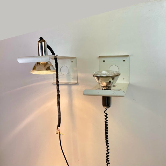 Squadra Wall Sconces by Ezio Didone for Valenti, 1970s, Set of 2 For Sale - Image 6 of 18