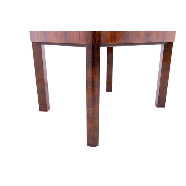 Art Deco Walnut Table by Jindřich Halabala, 1930s For Sale - Image 6 of 13