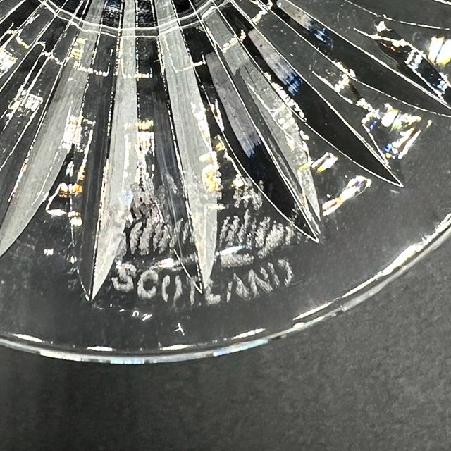 Vintage Scottish Champagne Flutes, 1950s, Set of 9 For Sale - Image 10 of 13