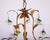 1920s Italian Gilt Fruit Chandelier with Murano Glass Grapes, 1930s For Sale - Image 5 of 10