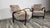 Textile Armchairs by K. Kozelka and A. Kropacek, 1950s, Set of 2 For Sale - Image 7 of 11