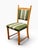 Green Set of Six Danish Oak Dining Chairs by Henning Kjærnulf For Sale - Image 8 of 16