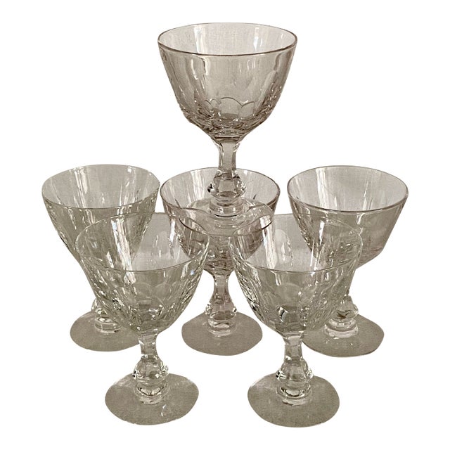 Tiffin-Franciscan "Mt. Vernon" Water Goblets - Set of 6 For Sale
