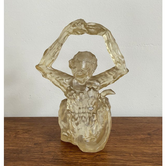 1970s Dorothy Thorpe Resin Monkey Sculpture For Sale - Image 9 of 9