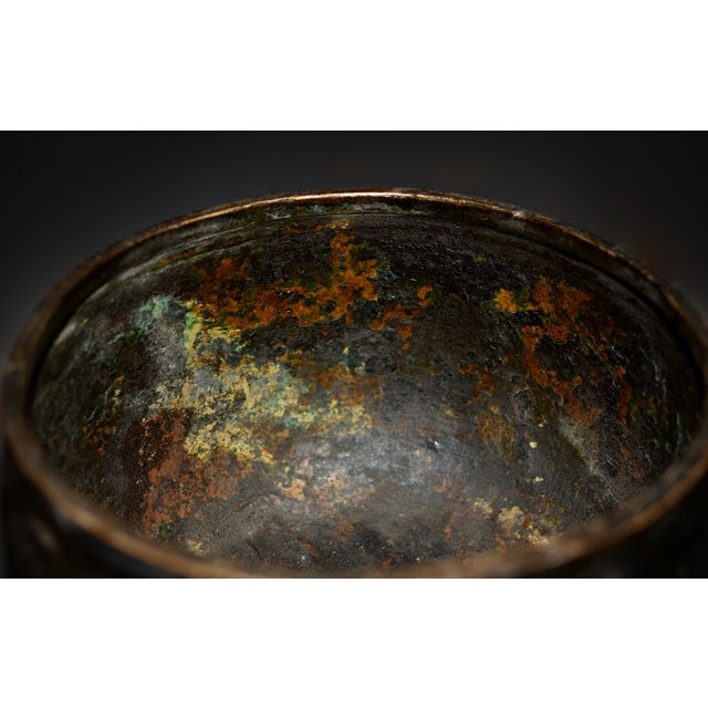 Black 19th Century Japanese Temple Singing Bowl For Sale - Image 8 of 12
