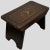 This Really is an Exceptionally Nice Looking Antique American Victorian Folk Art Fireside Stool - Footstool. Circa Late...