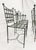 1970s Set of Six Mario Papperzini for Salterini, Iron Lattice Outdoor Armchairs, Attributed For Sale - Image 10 of 18