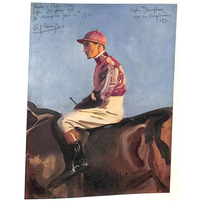 "Pictures of Horses and English Life" 1927 Munnings, A.J. R.A. For Sale - Image 4 of 12