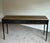 Sophisticated designer console table by renowned architect and designer Bill Sofield for Baker Furniture from the...