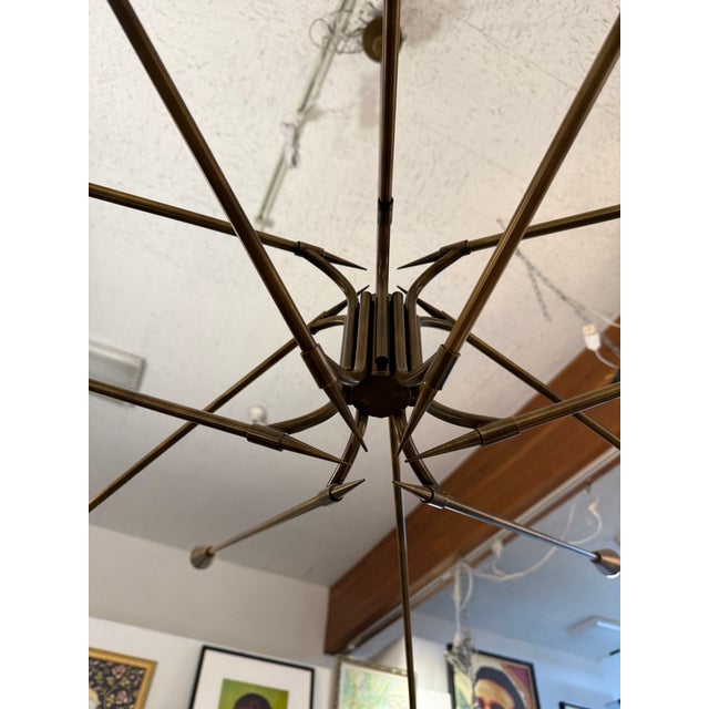 Industrial Jonathan Browning for McGuire Nipomo Chandler For Sale - Image 10 of 12