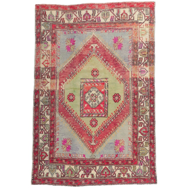 Vintage Turkish Oushak Rug - 5'08 X 08'06 For Sale - Image 10 of 10