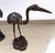 Large Burnished Brass Heron Sculptures, Italy, 1970, Set of 2 For Sale - Image 12 of 18