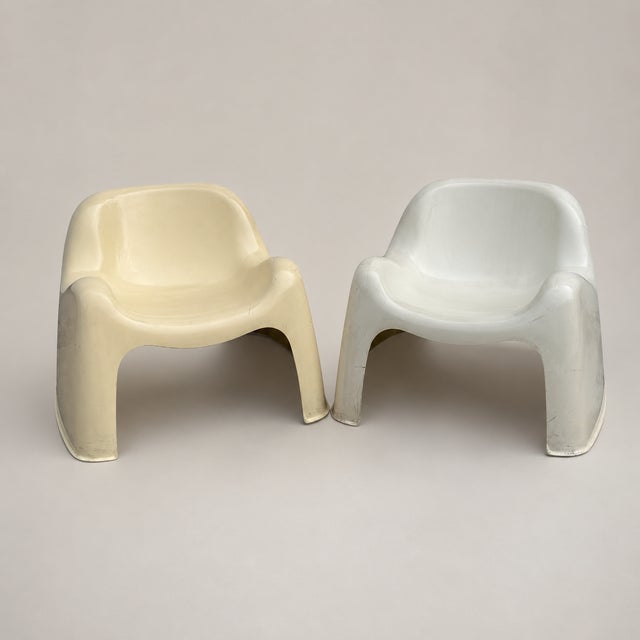 Vintage Toga Chairs by Sergio Mazza for Artemide, 1960s, Set of 2 For Sale - Image 12 of 12