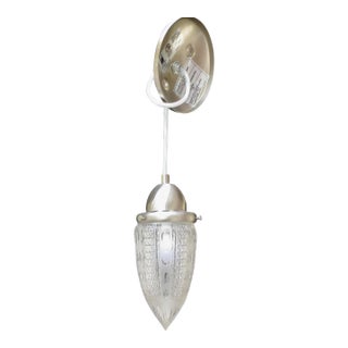 Antique Cut Crystal Pendant Light Circa 1910 For Sale
