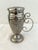 Gorgeous Victorian design handled powder shaker. Tarnish resistant nickel plated on brass shaker features an engraved...