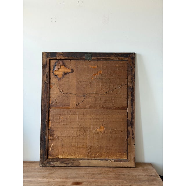 Antique Heinrich Hofmann “Christ” Religious Print in Gilt Faux Bois Frame, C. 1895 For Sale - Image 12 of 13