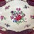 French Late 20th Century Hand Painted Shallow Bowl With Flowers For Sale - Image 3 of 7