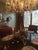 Elegant custom handcrafted six light chandelier purchased approximately 35 years ago from an exclusive lighting shop in...
