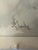 1940s Original Signed Graphite Illustration of Child on Diving Board, 13.5 × 10 In. For Sale - Image 4 of 5