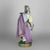 Large 21" French Paul Duboy Bisque Porcelain Polychromed Scholar Figure C1890 For Sale - Image 10 of 15