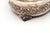 Circular Silver Box with Reliefs and Monogram Card, in Good conditions. Designed 1920 to 1949