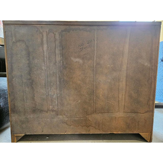Black Dorothy Draper Espana Style Hollywood Regency Chest Dresser For Sale - Image 8 of 8