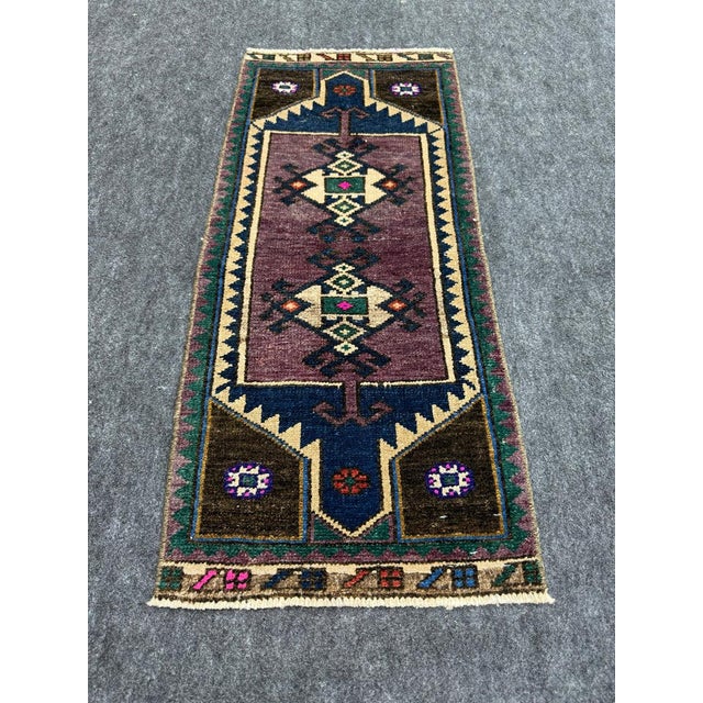 Turkish Yastik Rug 1'3" x 3' #24131 Explore a curated collection of hallway runners, wool rugs, and handmade masterpieces...