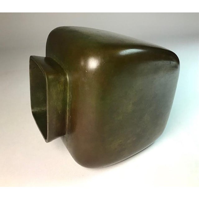 Art Deco Metal Bowl by Just Andersen for GAB, 1940s For Sale - Image 6 of 11