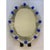 Glass Hand-Carved Venetian Oval Mirror by Simoeng For Sale - Image 7 of 14