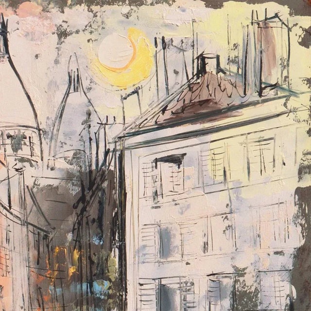 'Montmartre, Place Du Tertre' by Patricia Stanley Cunningham, Paris, Woman Modernist, Art Institute of Chicago, Smithsonian, Carmel For Sale - Image 4 of 7