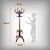 Large Early 20th Century Parrot Coat Rack in Bent Beechwood in the style of Thonet For Sale - Image 17 of 18